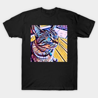 Cat Painting T-Shirt